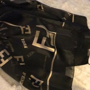 Fendi Silk Scarf AUTHENTIC